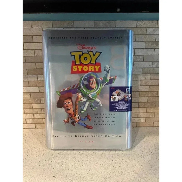 Vintage Toy Story Exclusive Deluxe Video Edition Collectible‎ Set - SEALED! - Picture 1 of 2